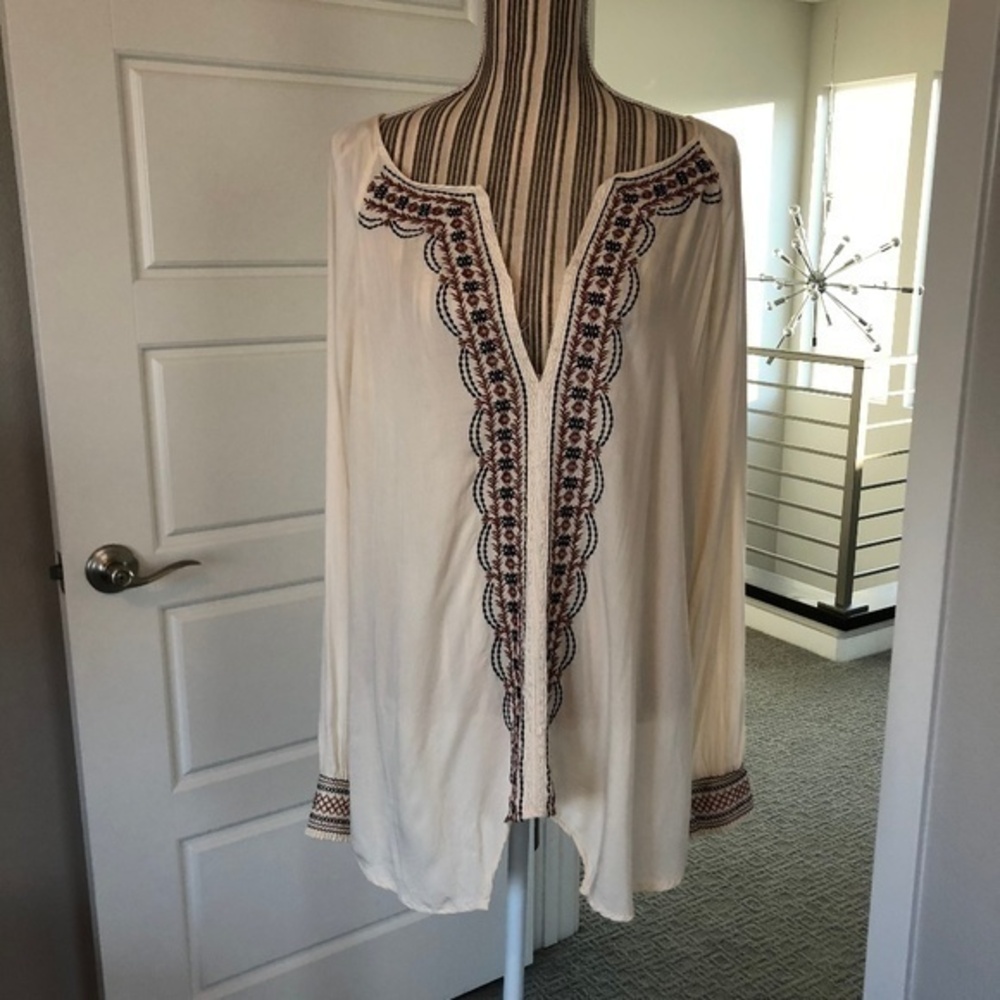 Democracy Long Sleeve Tunic